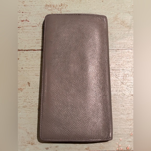 Louis Vuitton Brazza Wallet Gray Leather - Picture 5 of 16